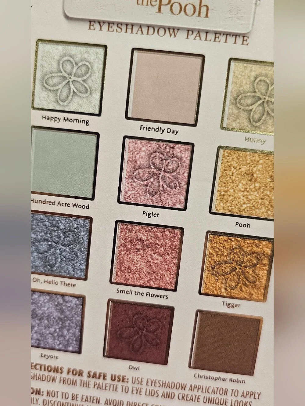 Disney Winnie the Pooh Eyeshadow Palette